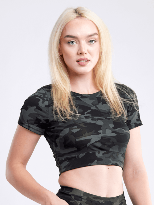 Short-Sleeve Crop Top - Zoter Shop