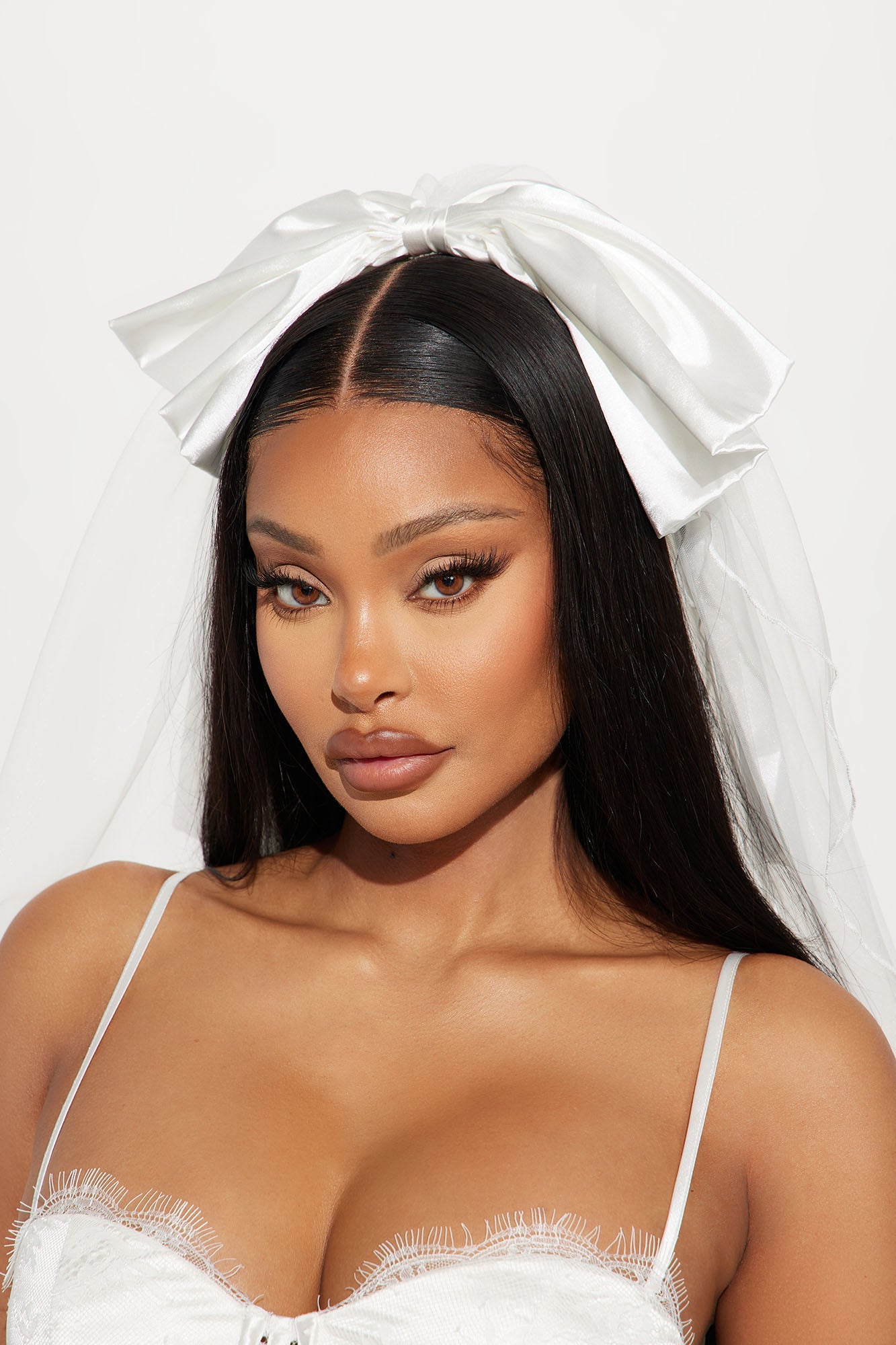 Catarina Tulle Mini Dress Set - White