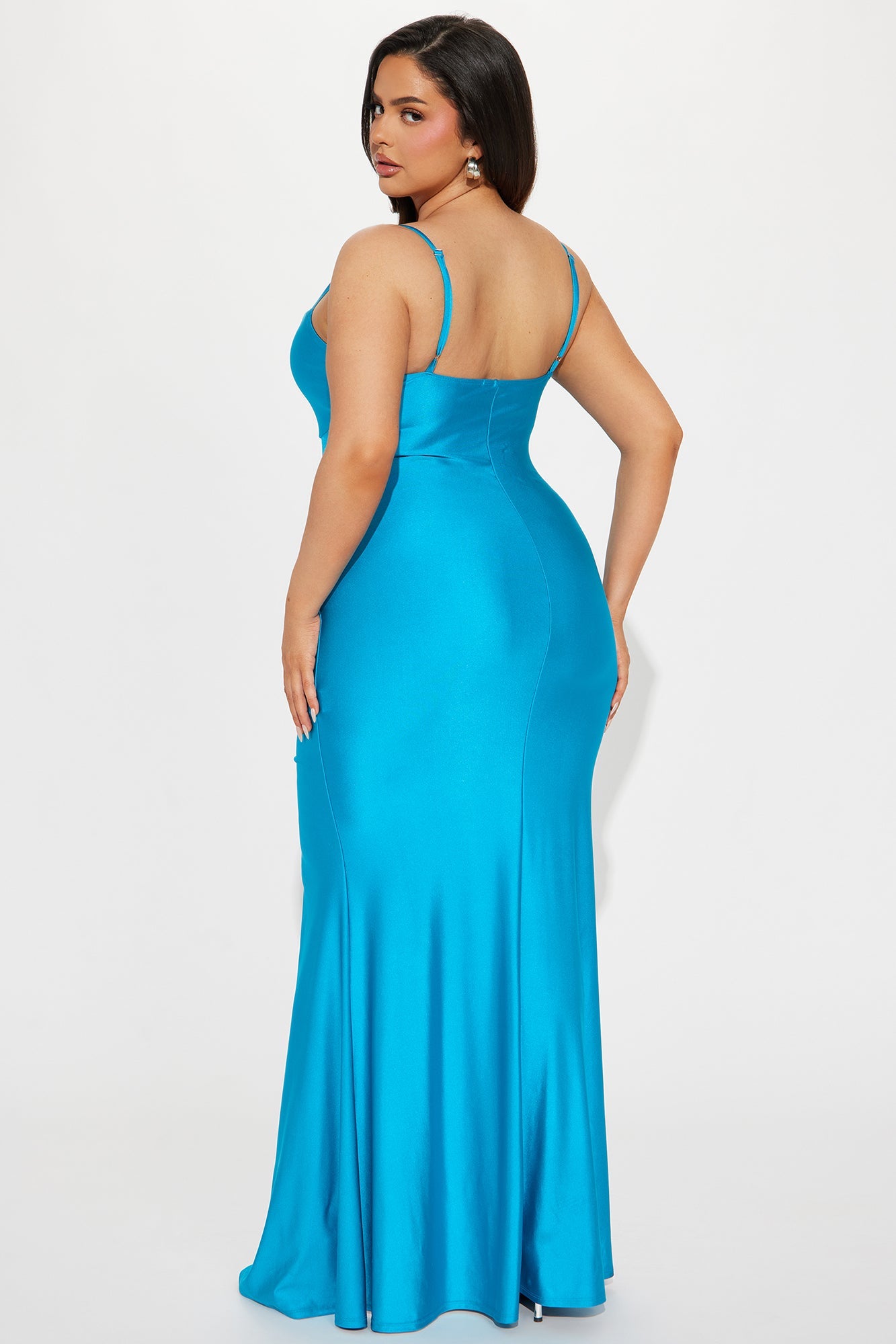 Looking For You Gown - Aqua