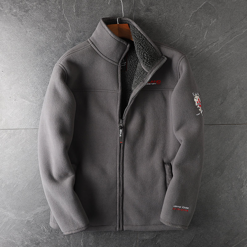 Cut Standard Tail Goods Winter Men's Thick Lamb Wool Cotton Coat Tide