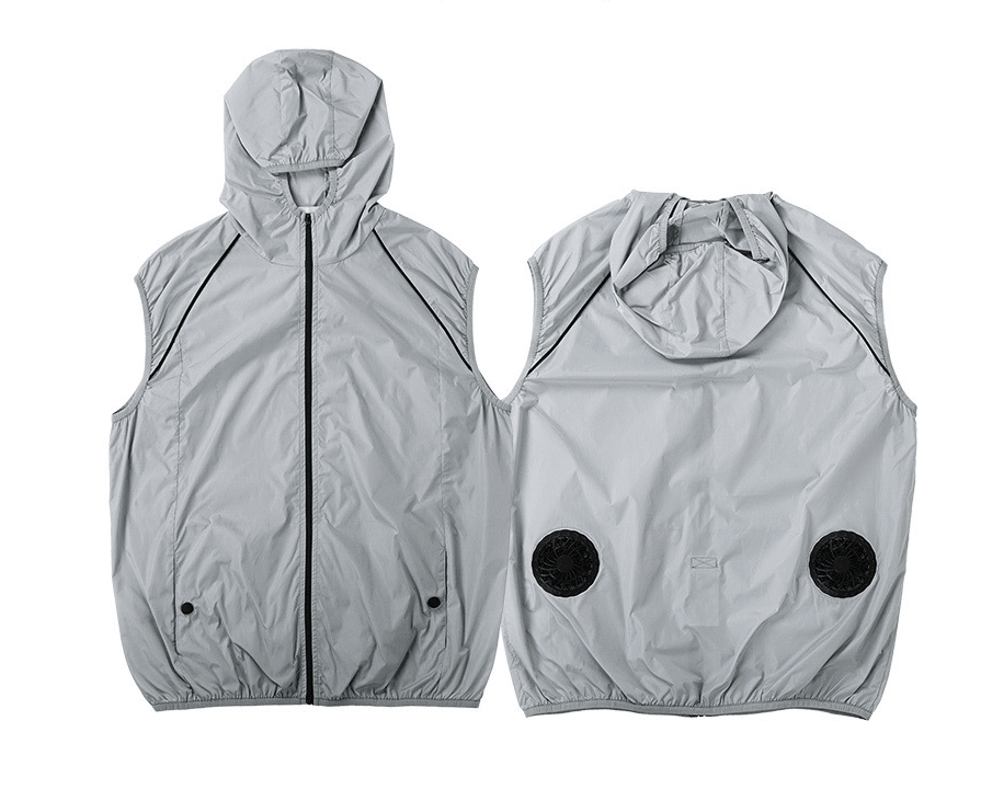 Reflective Vest Men And Women Fan Clothing Fishing Cooling Air Conditioning Clothing Vest - amazitshop