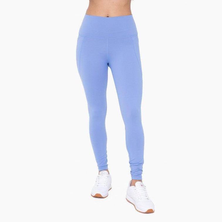 Women's Activewear Tapered Band Essential Solid Highwaist Leggings