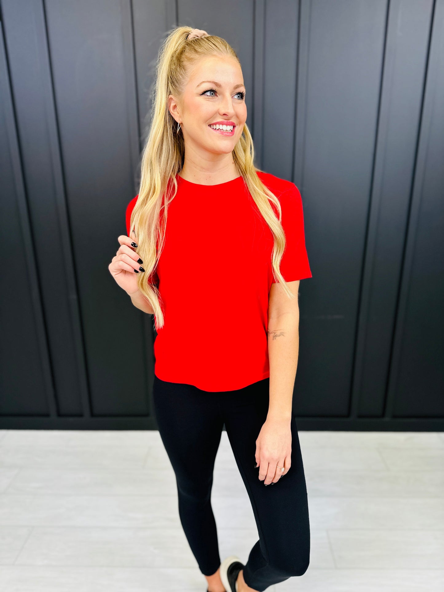 RESTOCK! Mirror On The Wall Top- Multiple Colors!