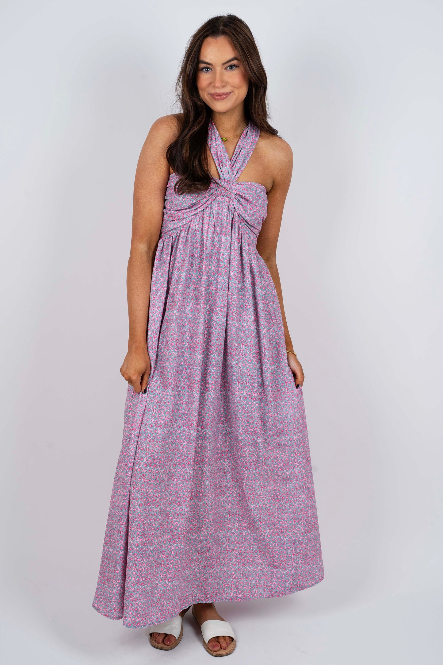Never Far From You Dress (Pink)
