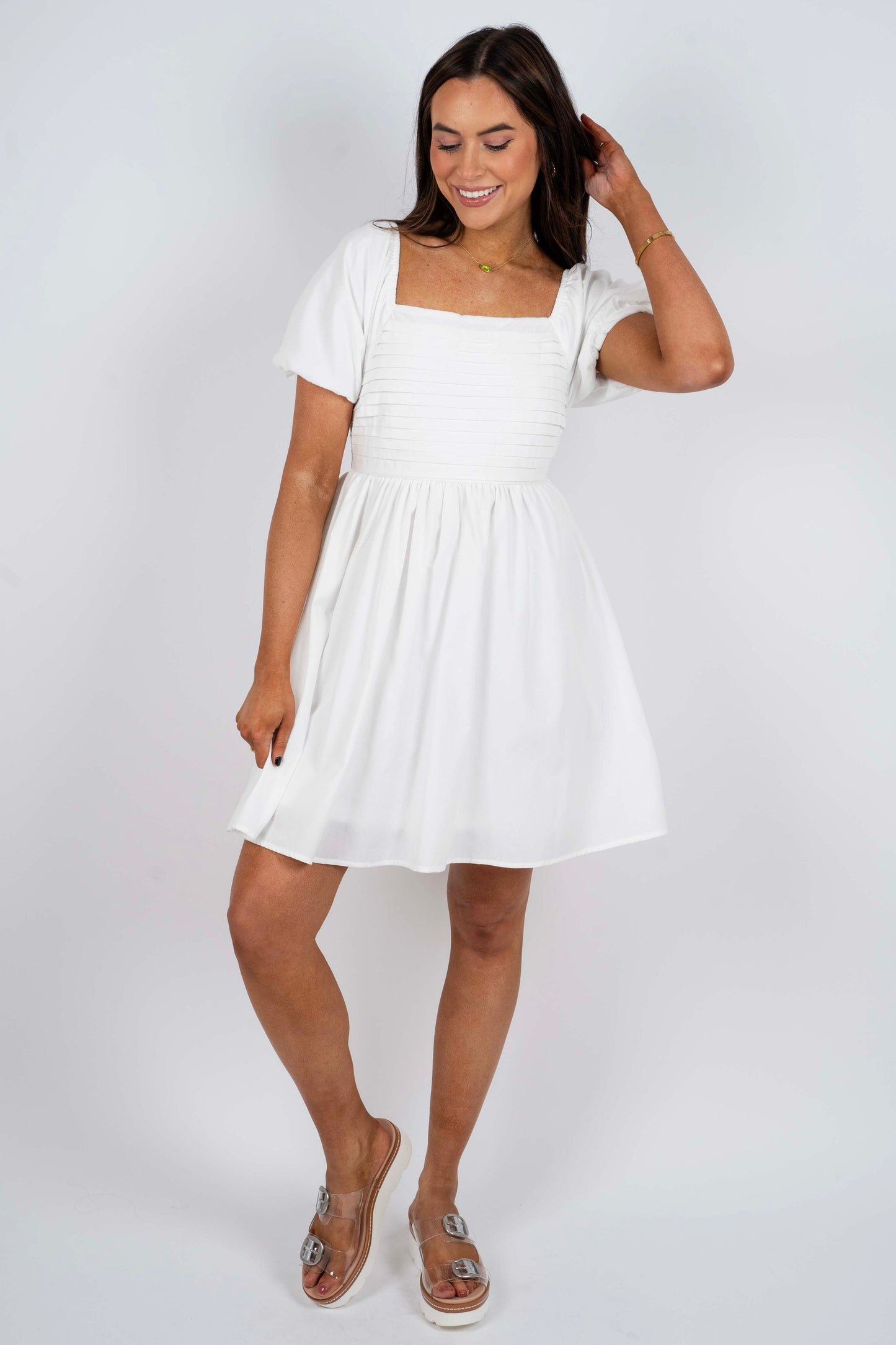 Know The Feeling Dress (Off White)