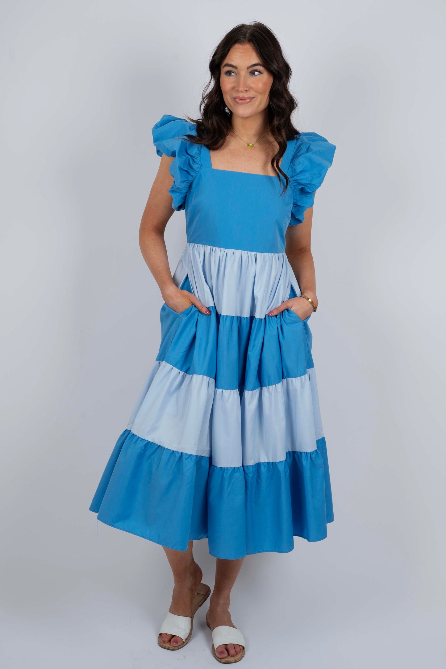 Fast Forward Dress (Blue)