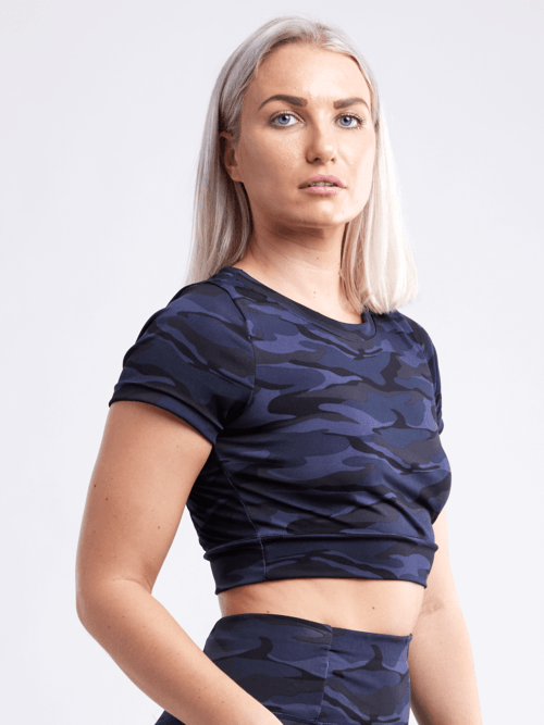 Short-Sleeve Crop Top - Zoter Shop