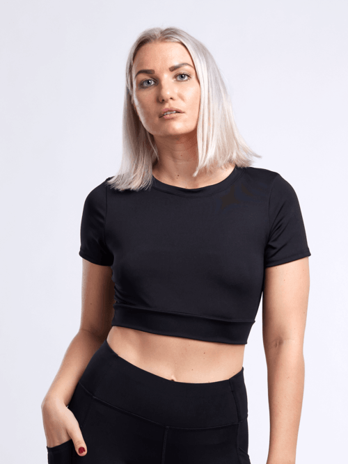 Short-Sleeve Crop Top - Zoter Shop