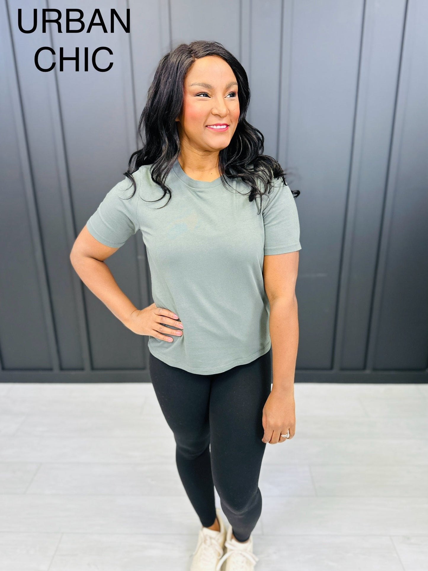 RESTOCK! Mirror On The Wall Top- Multiple Colors!
