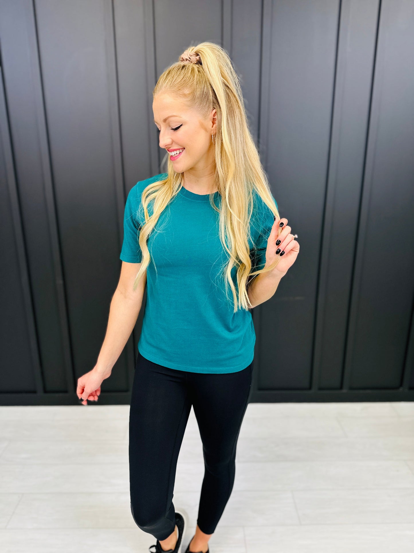 RESTOCK! Mirror On The Wall Top- Multiple Colors!