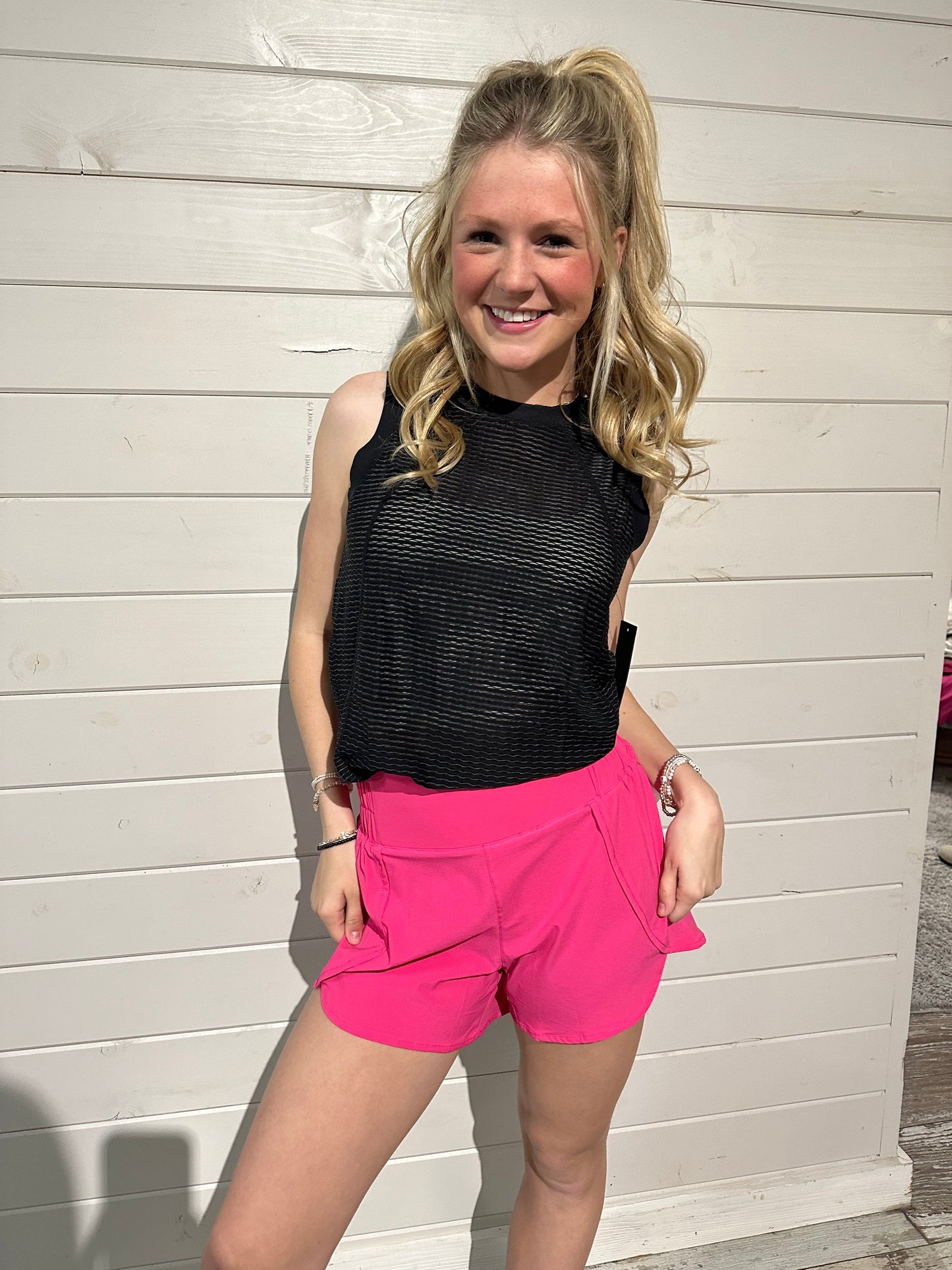 Lia Mesh Active Tank