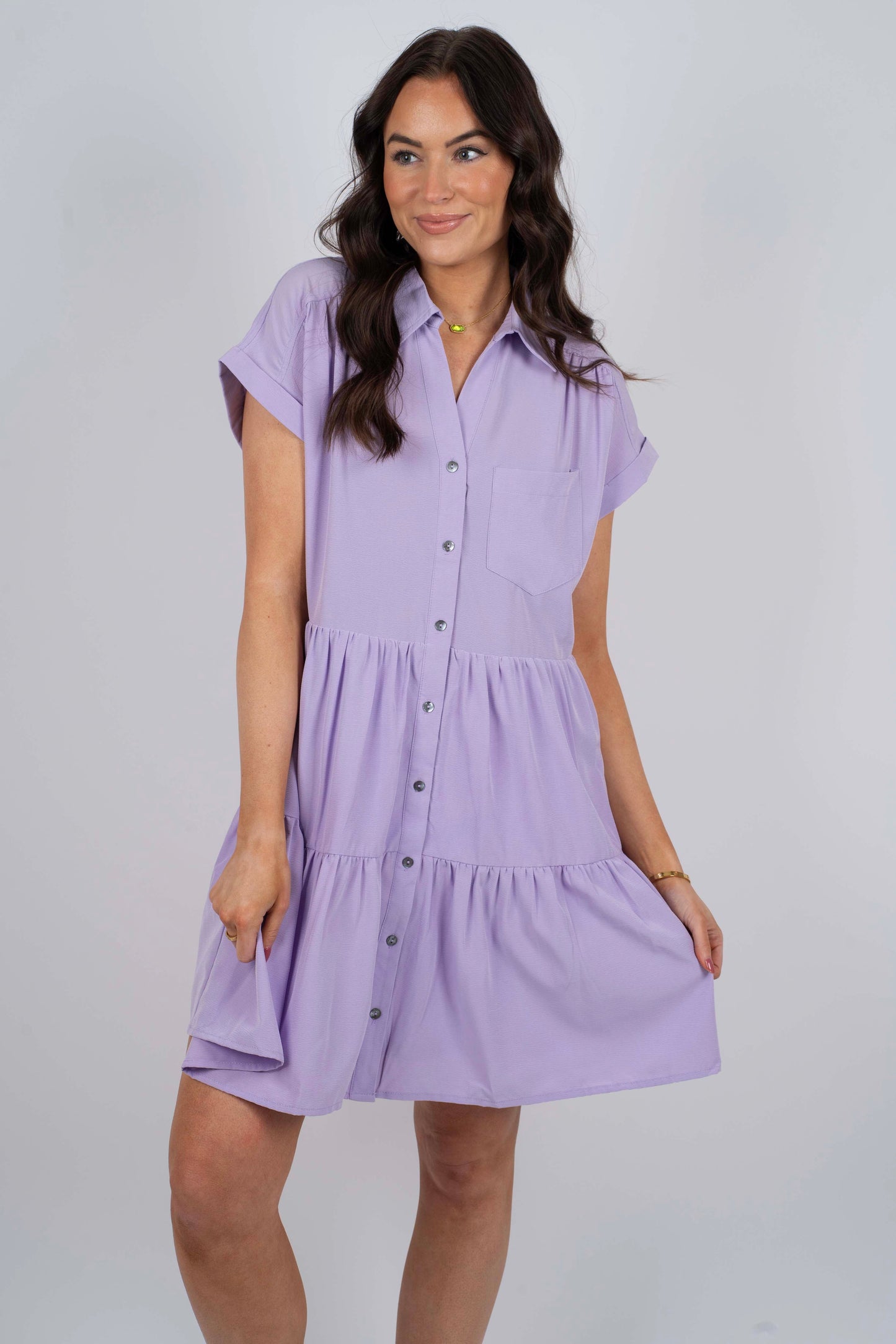 Follow You Around Dress (Lavender)