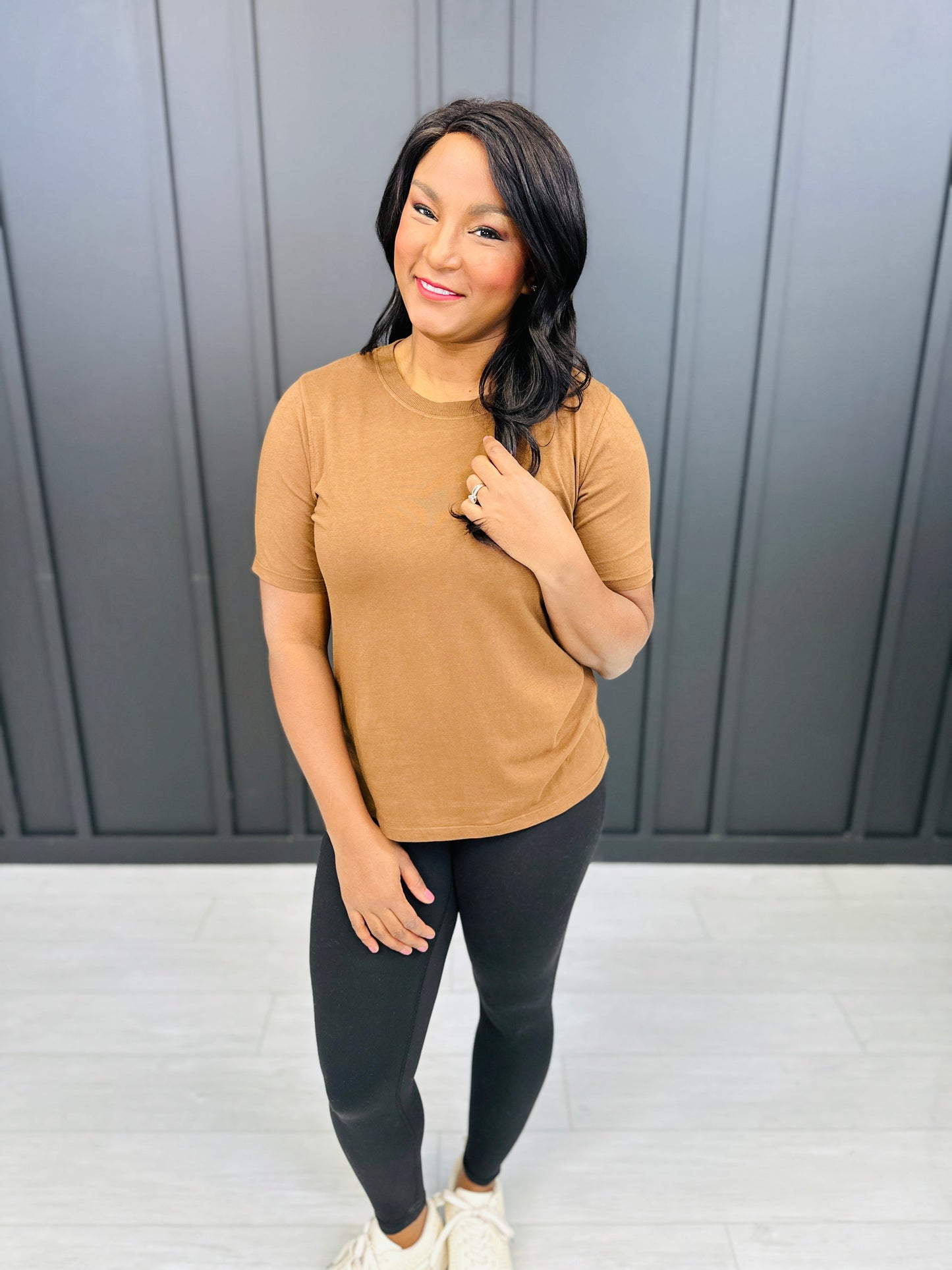 RESTOCK! Mirror On The Wall Top- Multiple Colors!