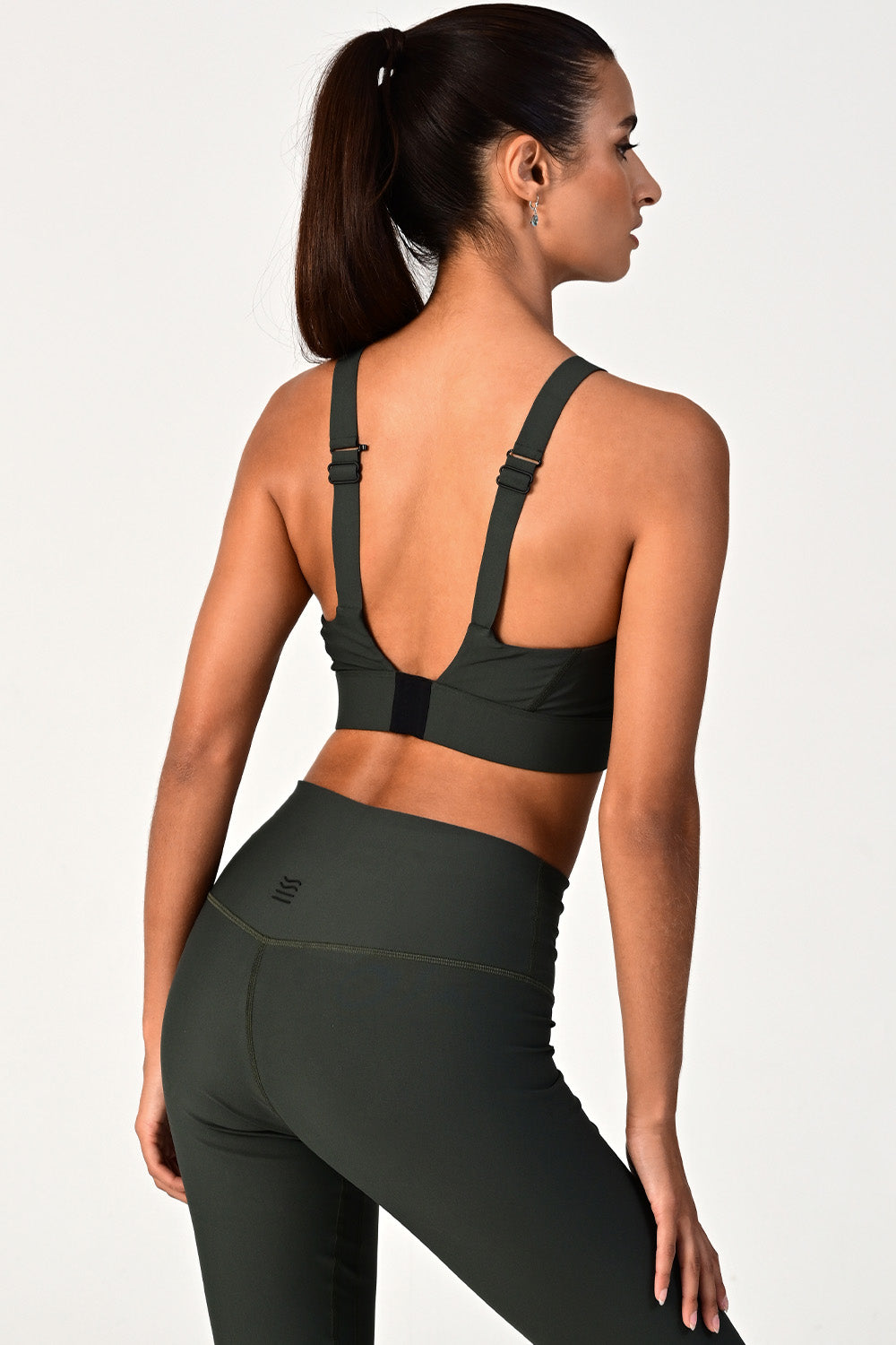 Soho Dark Olive Active Bra