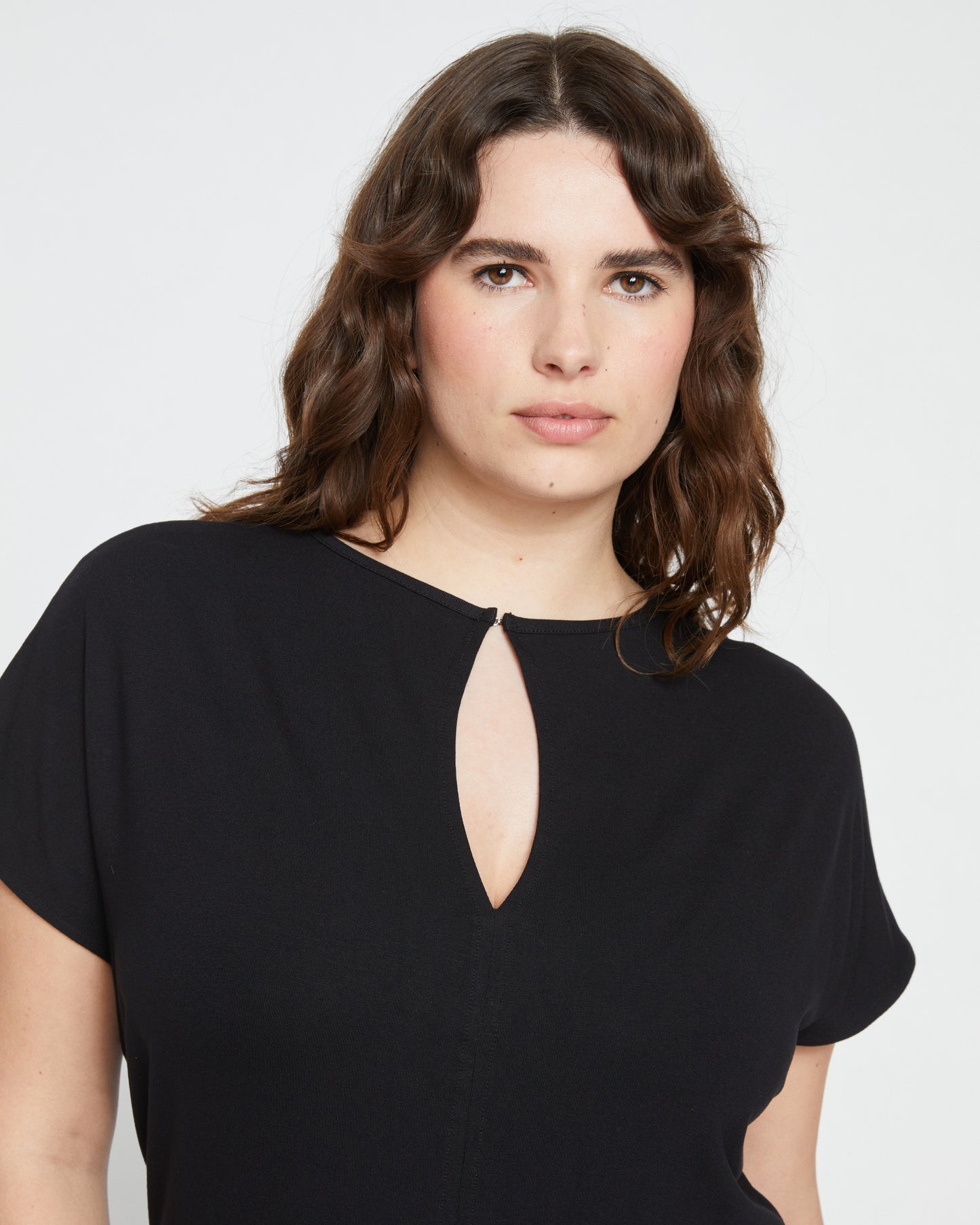 Spritz Divine Jersey Shift Dress - Black