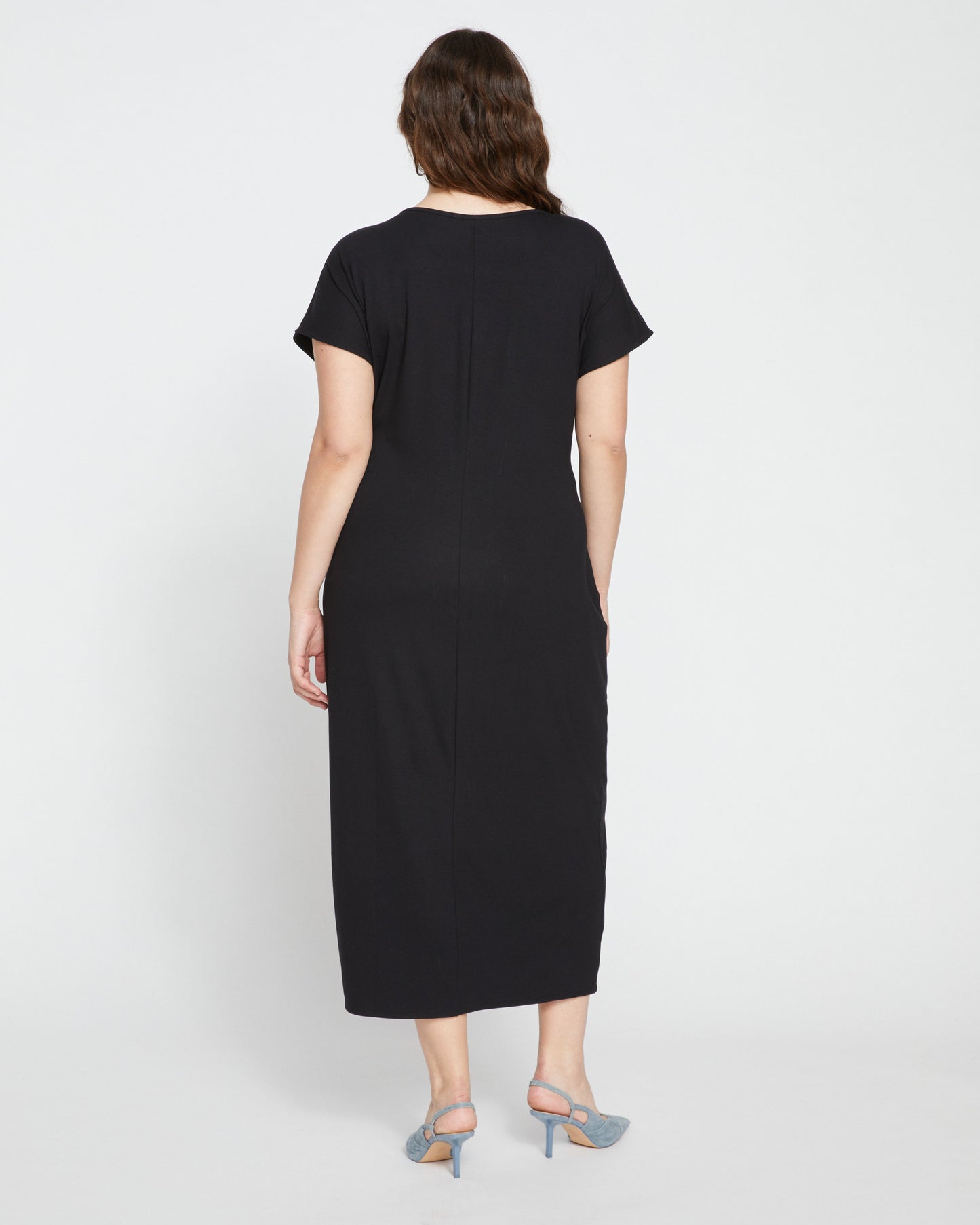 Spritz Divine Jersey Shift Dress - Black
