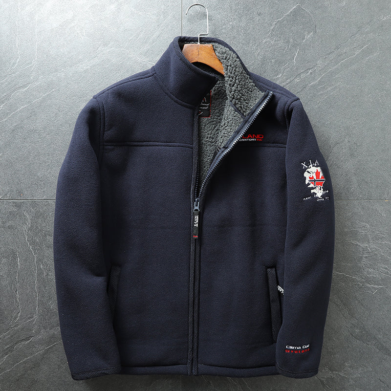 Cut Standard Tail Goods Winter Men's Thick Lamb Wool Cotton Coat Tide