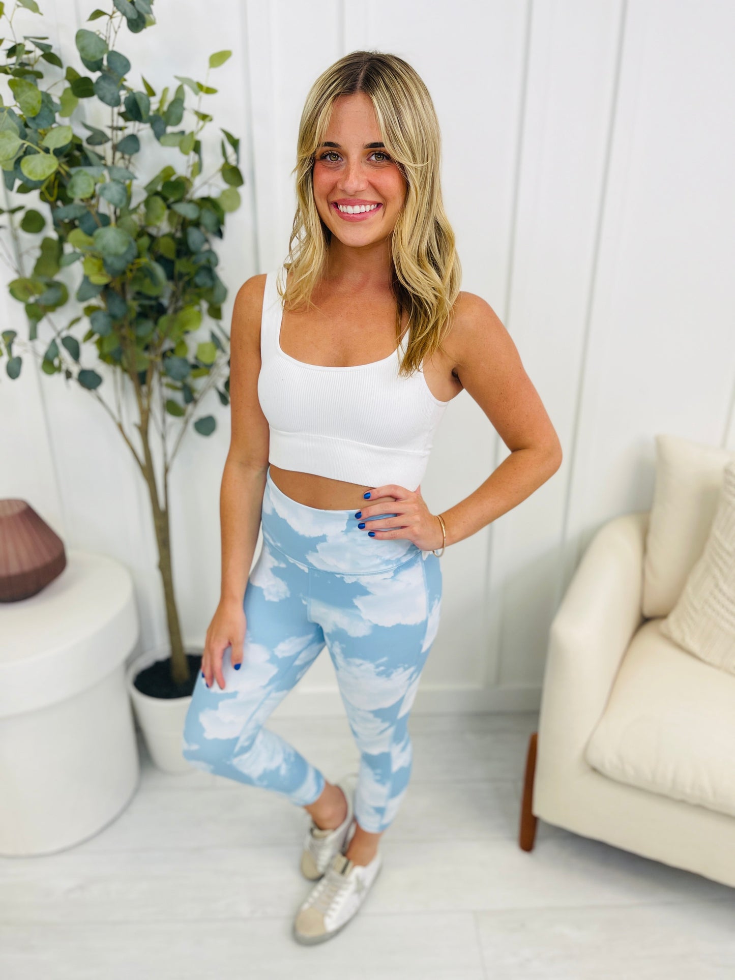 REG/CURVY Lay In The Clouds Leggings