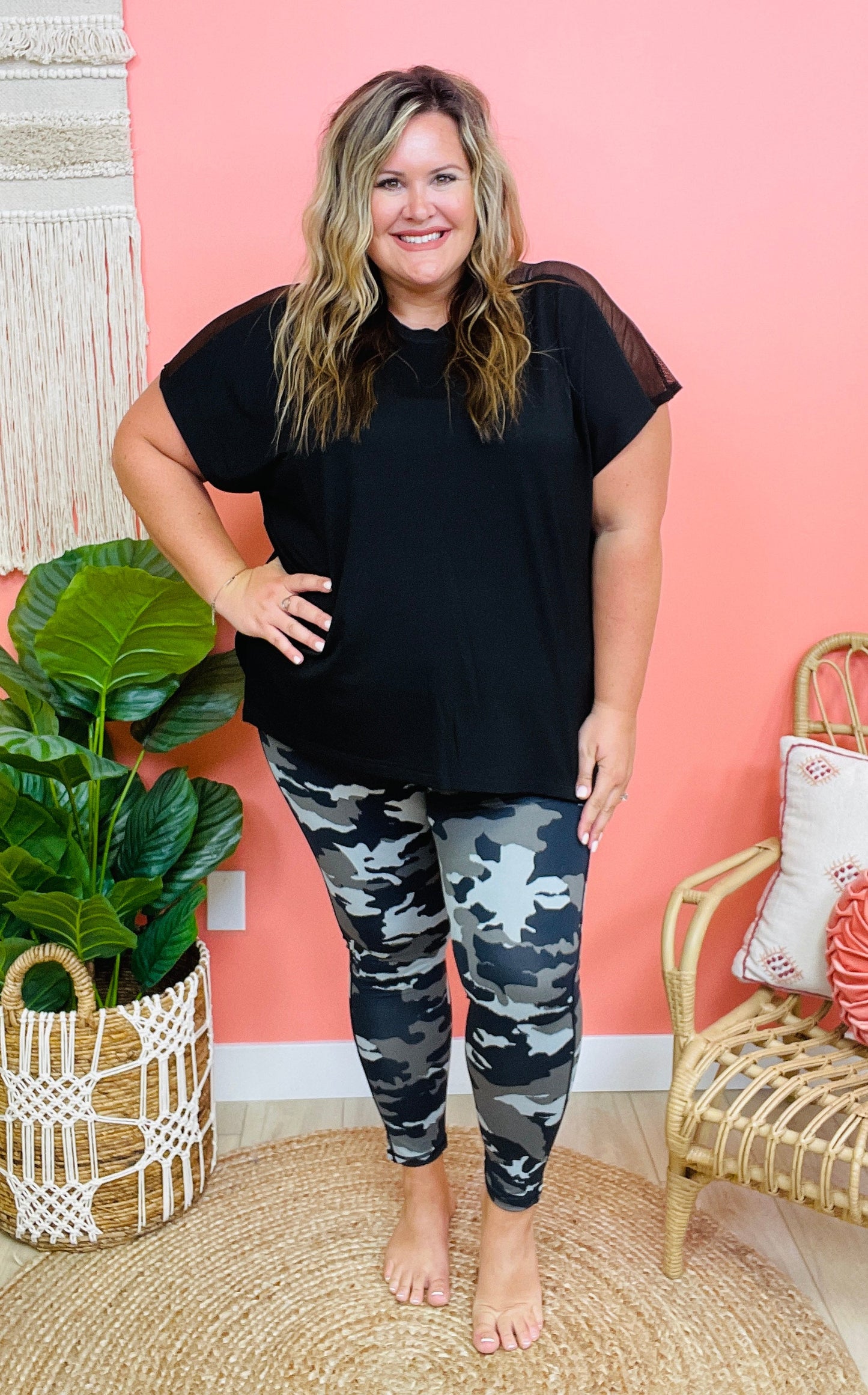 RESTOCK PLUS/REG Saturday Stretches Leggings