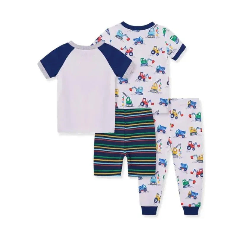 Little Me - 4Pk Baby Boys Construction Pajama Set