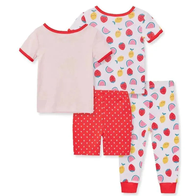 Little Me - 4Pk Baby Fruit Pj Red