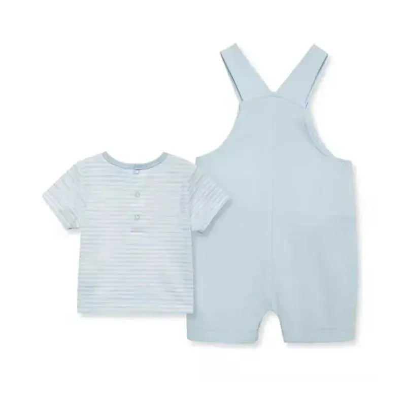 Little Me - Baby Boys Safari Shortall Set