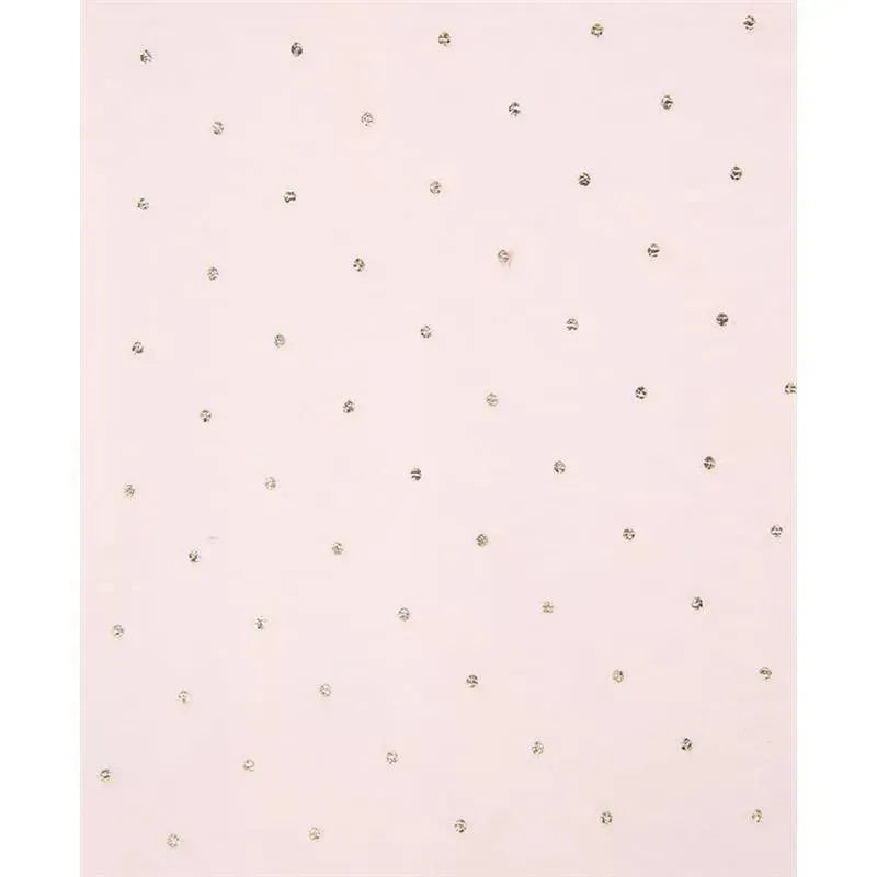 Little Me - Gold Dot Footie, Pink
