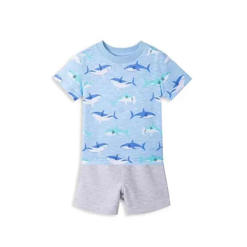 Little Me Shark 3Pc Play Set - Grey Baby clothing