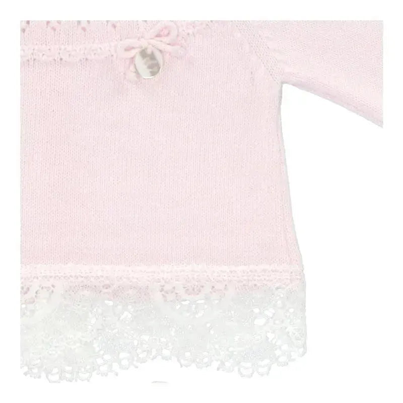 Martin Aranda - 2 Pcs: Jumper & Leggings Knit Girl Calais, BEIGE