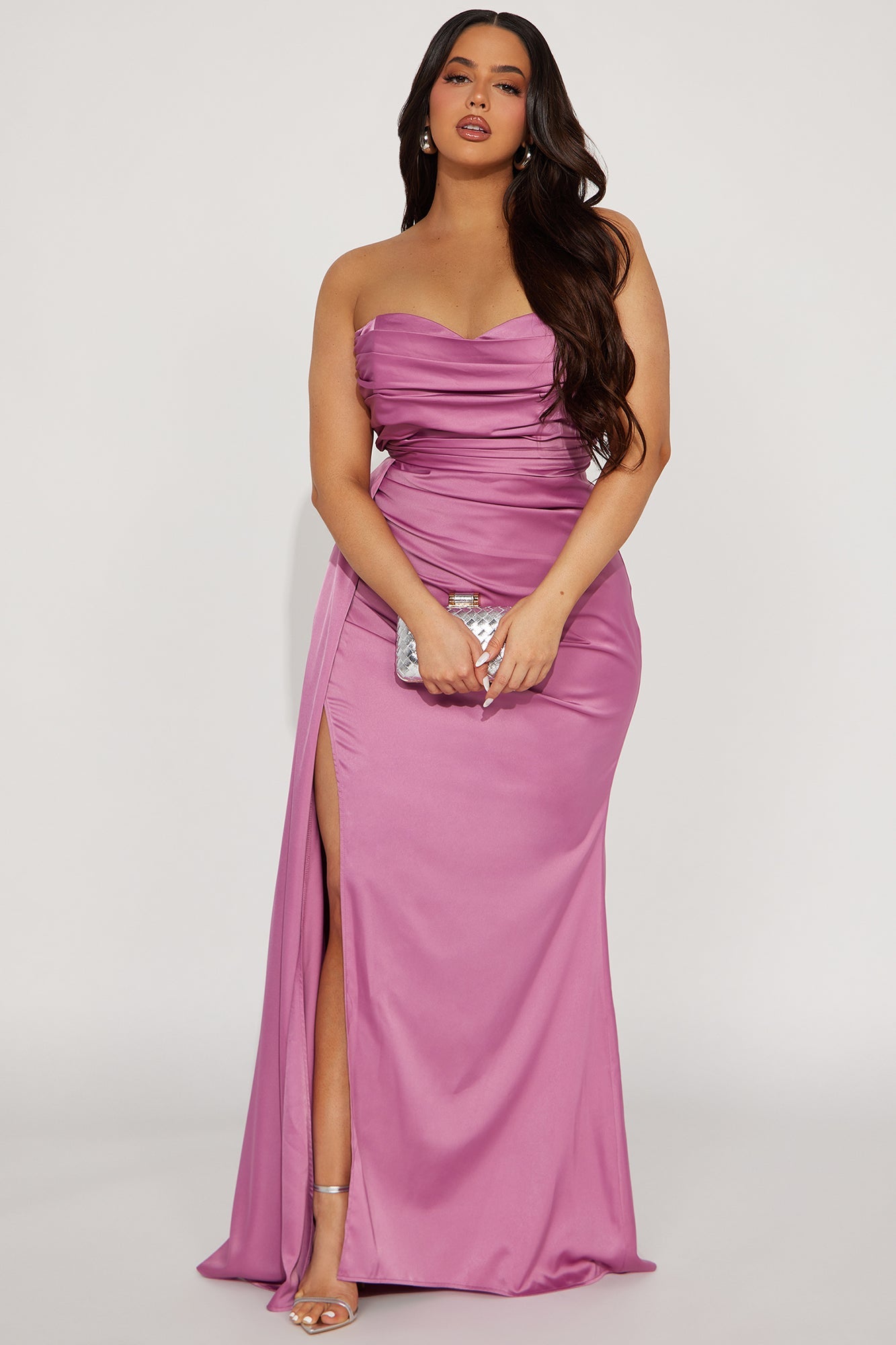 Arabella Corset Gown - Mauve