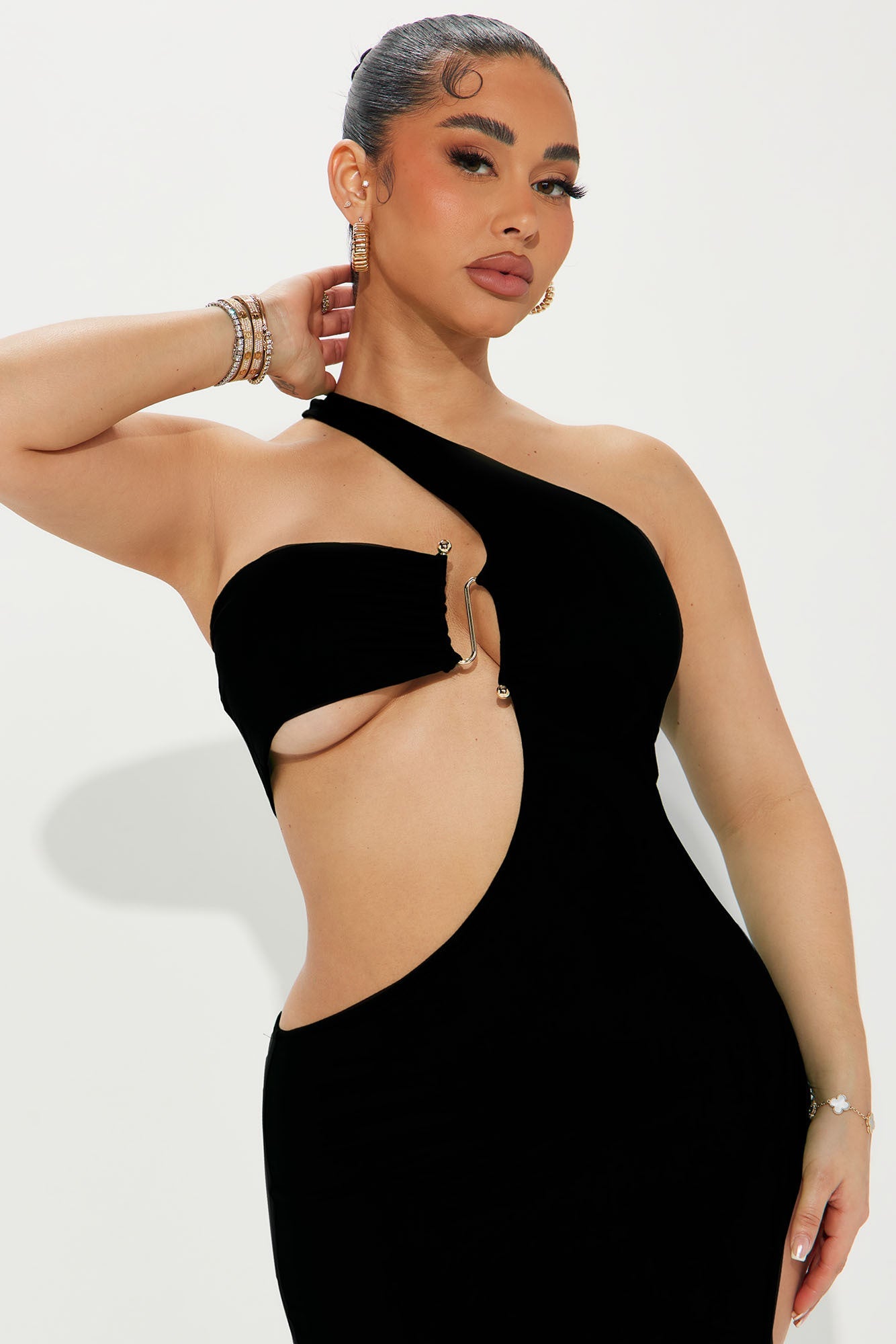 Trophy Girl Maxi Dress - Black