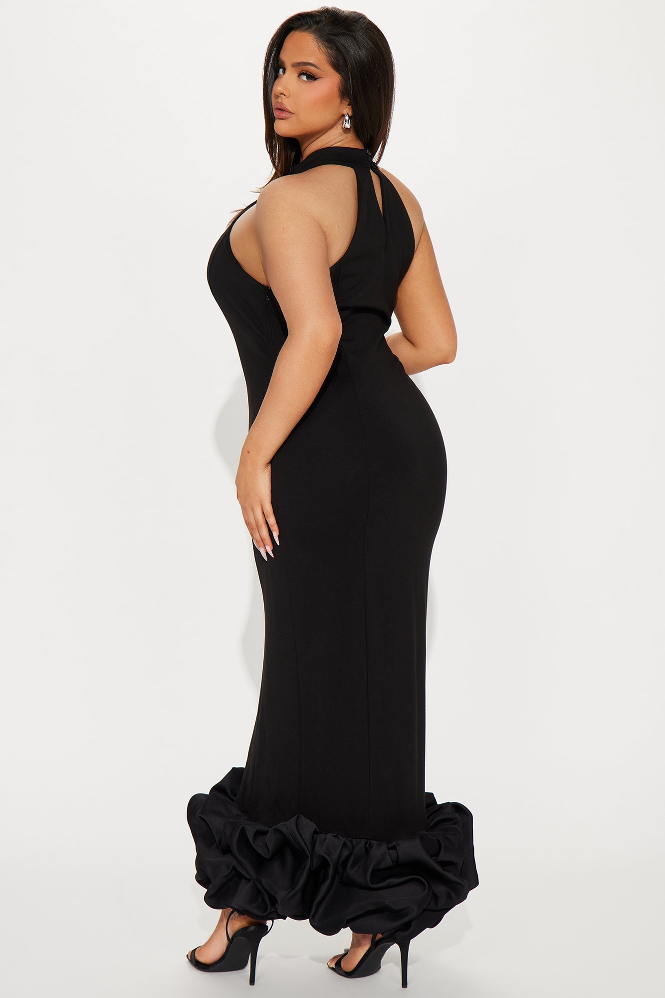 Beauty And Grace Maxi Dress - Black