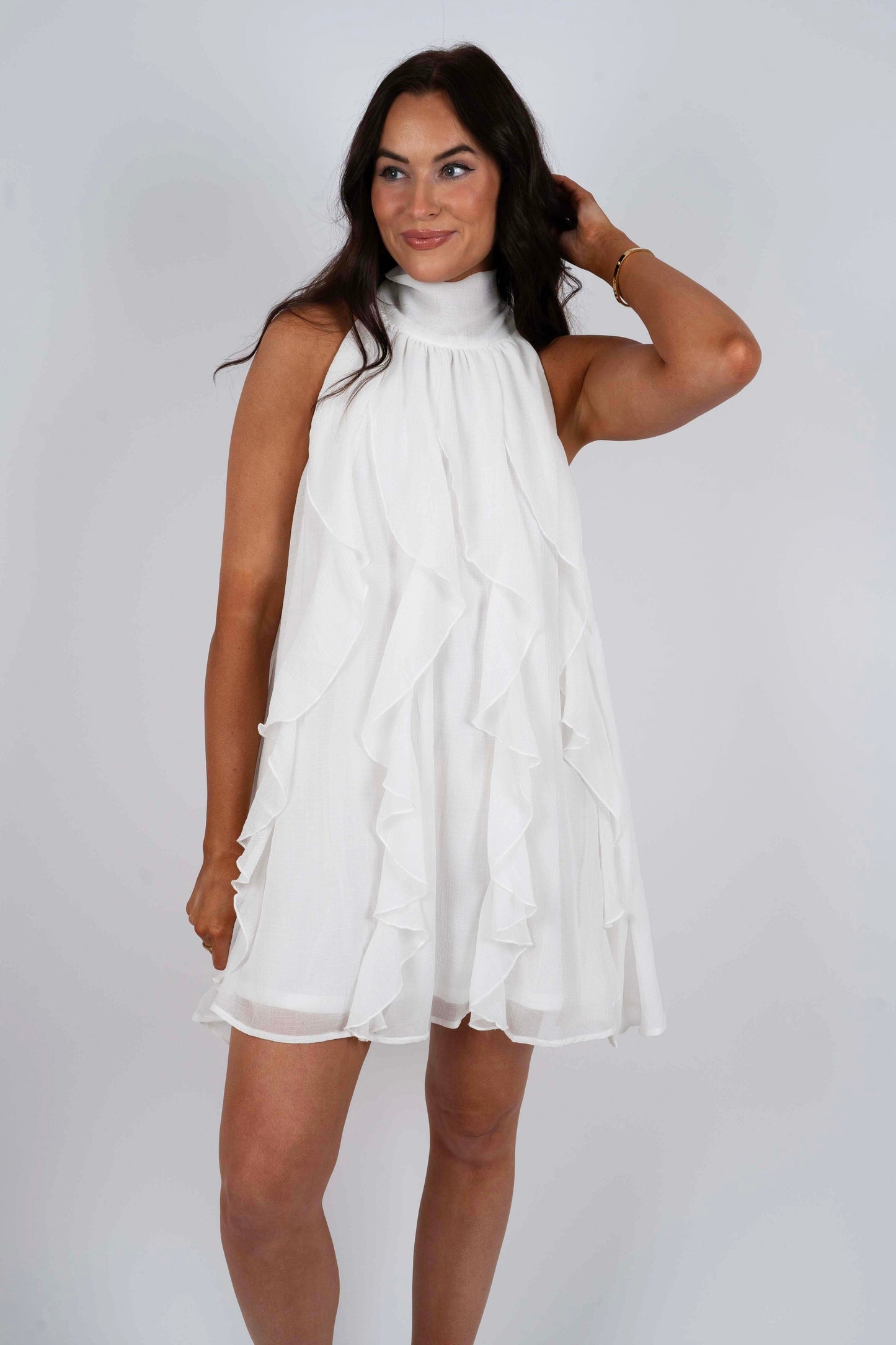 Caroline Dress (Ivory)