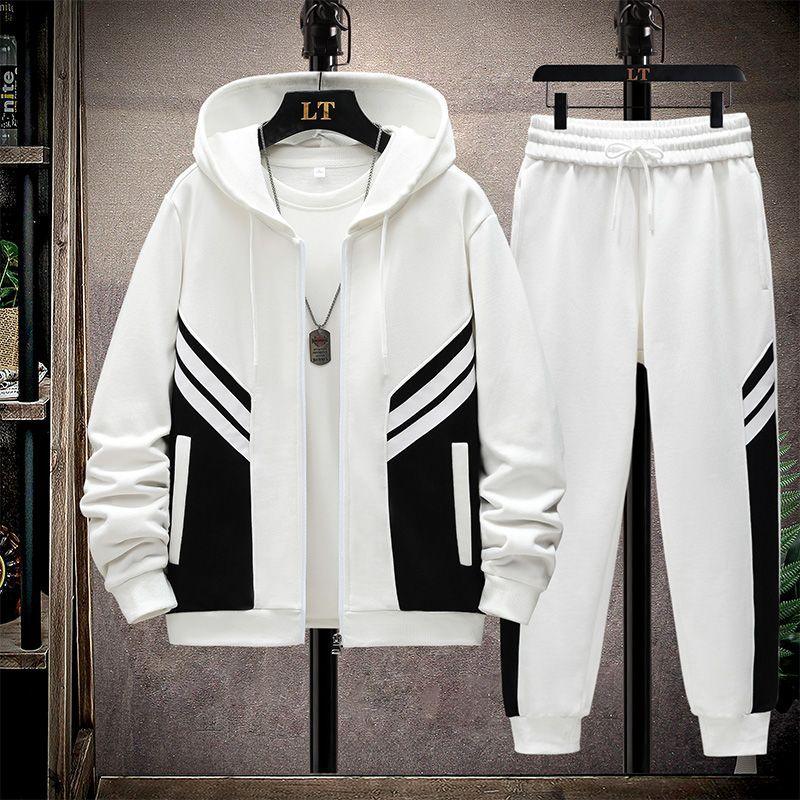 Casual Sports Suit Men's Loose Sportswear Hooded - amazitshop
