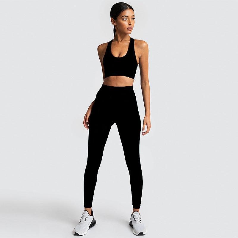 Seamless Gym Set Nylon Woman Sportswear - amazitshop