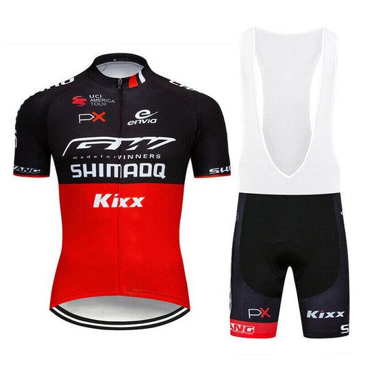 Cycling Clothing Short-Sleeved Suit Men And Women Cycling Summer Cycling Shirt Shorts - amazitshop