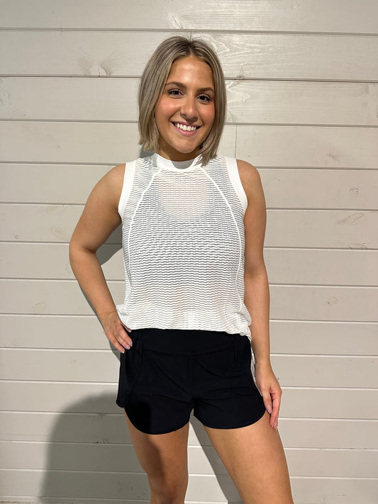 Lia Mesh Active Tank