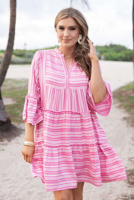 Libby Dress- Pink