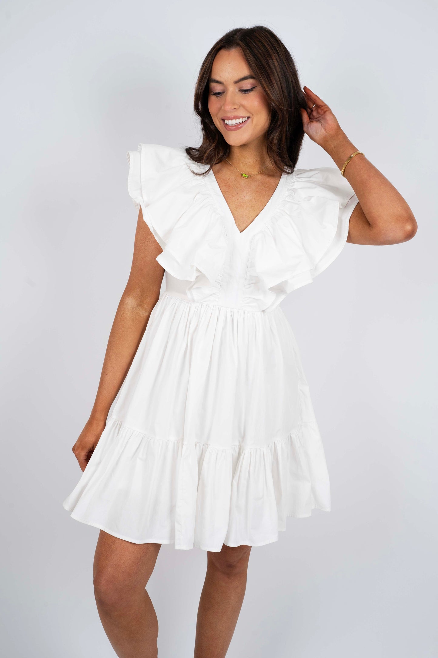 In My Dreams Dress (Off White)