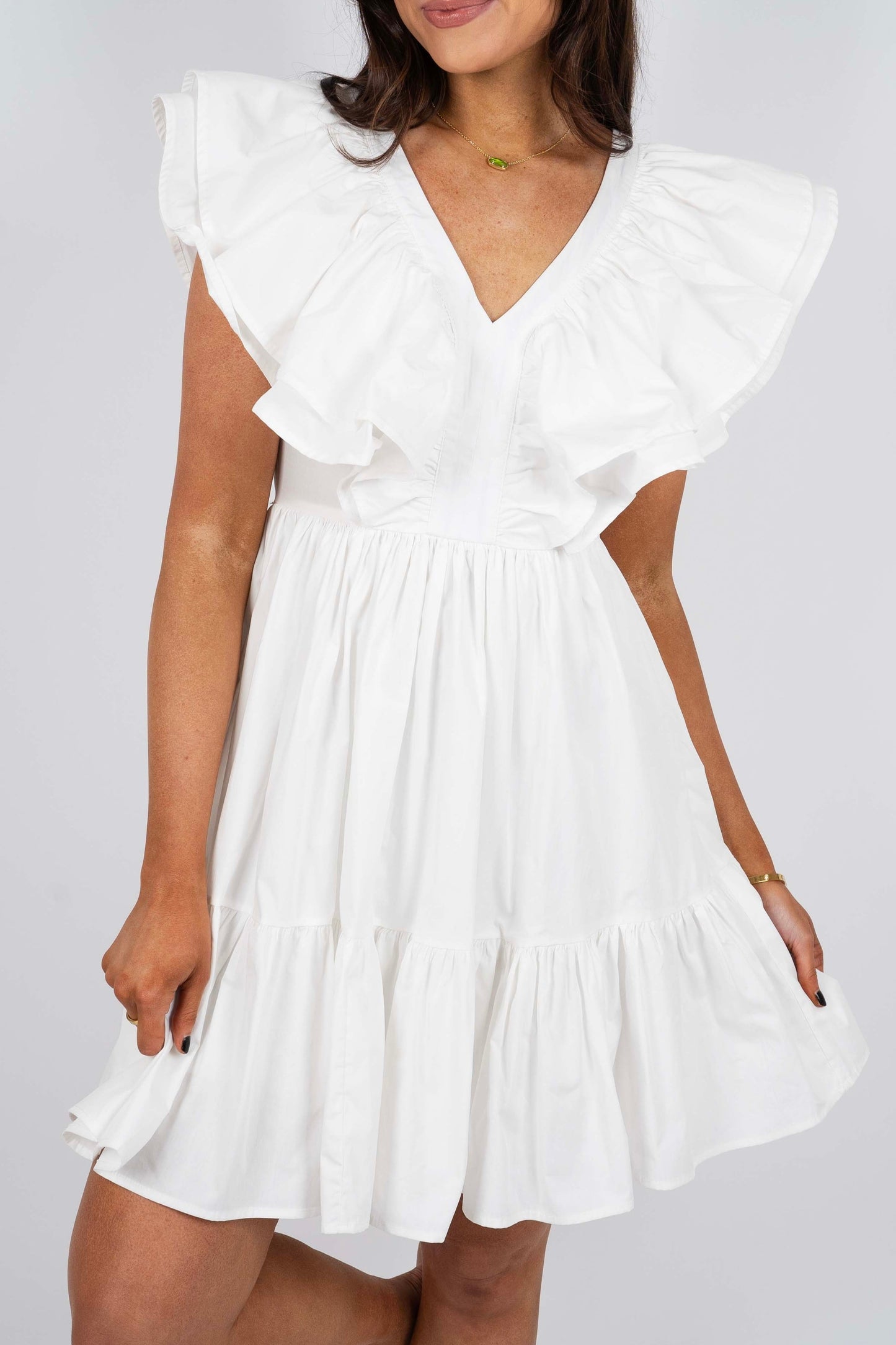 In My Dreams Dress (Off White)