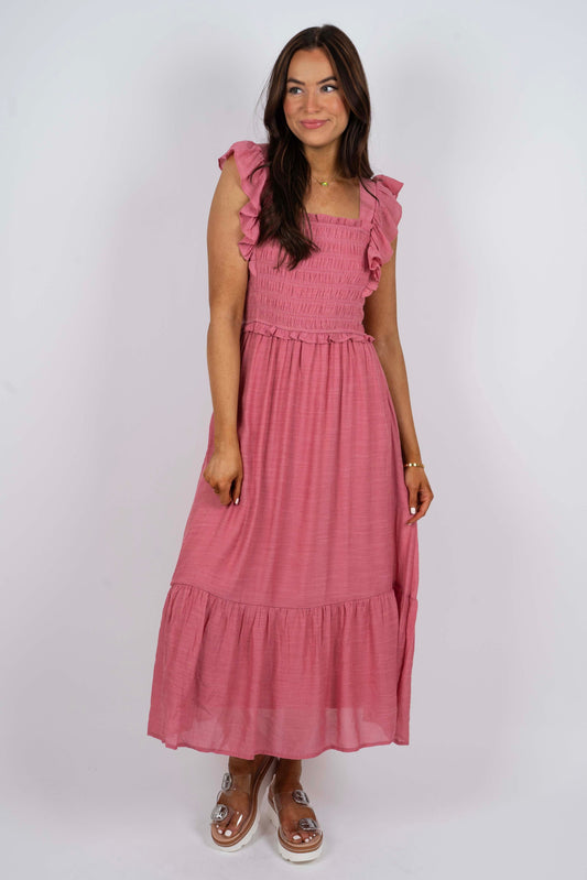 In Due Time Midi Dress