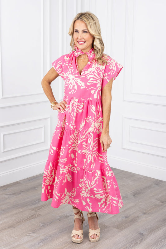Lana Dress- Pink- FINAL SALE