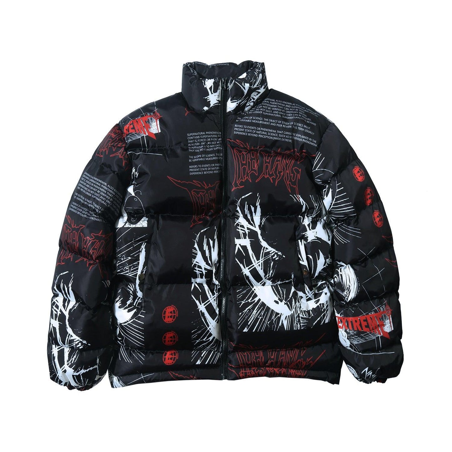 Personalized Creative Printing Men And Women Thick Cotton Clothing - amazitshop