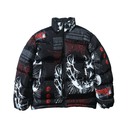 Personalized Creative Printing Men And Women Thick Cotton Clothing - amazitshop