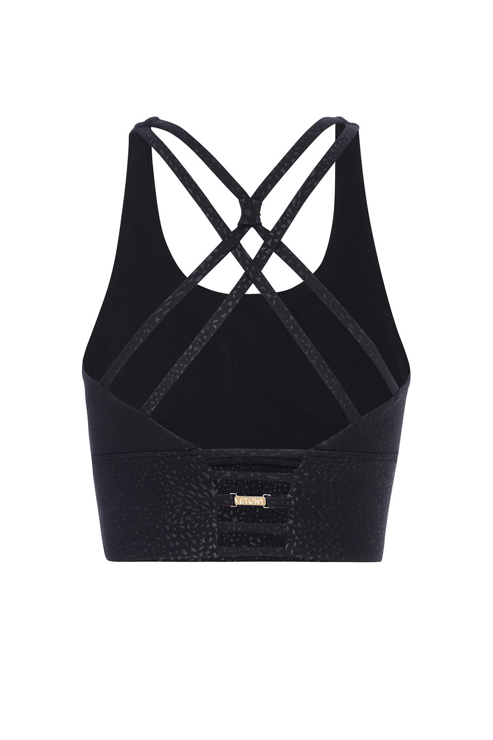 Hollywood Longline Black Bra