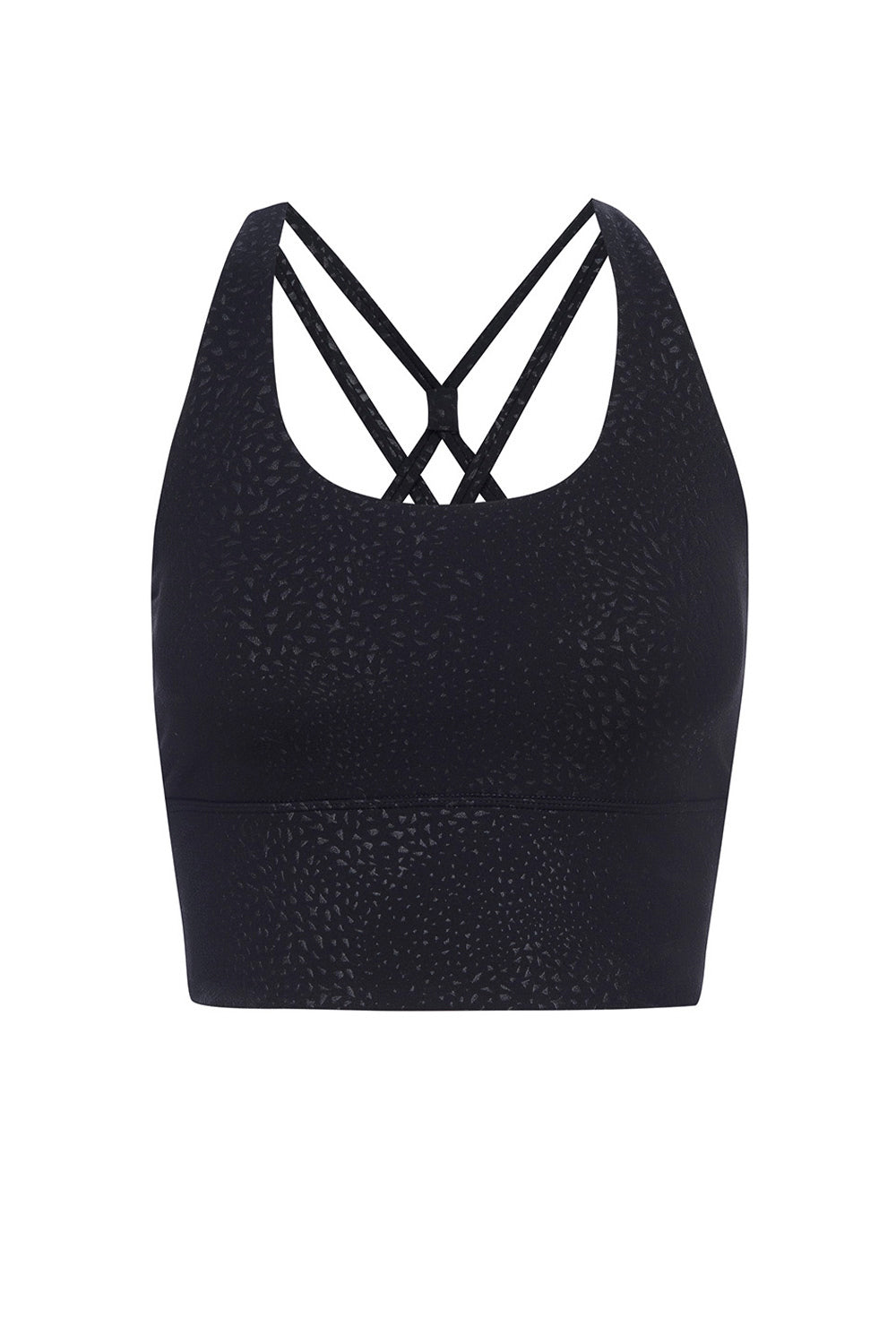 Hollywood Longline Black Bra