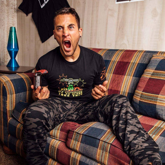 Lightweight Lounge Jogger 2.0 in Black Camo | Grunt Style
