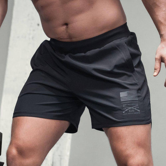 Men's Training Shorts in Black | Grunt Style