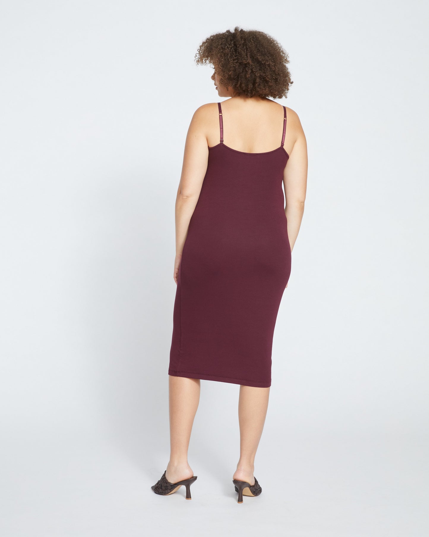Foundation Cami Dress - Black Cherry