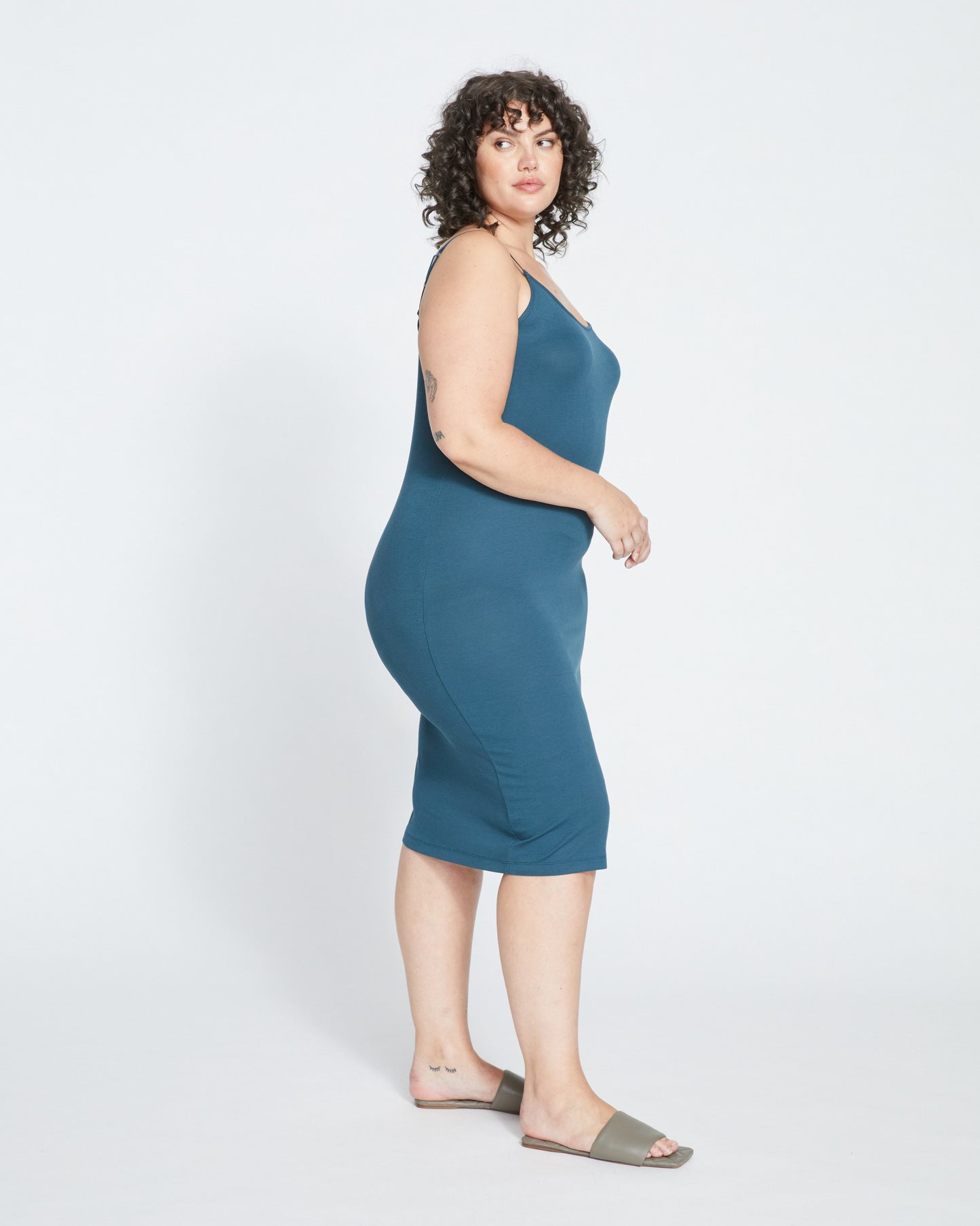 Foundation Cami Dress - Deep Sea
